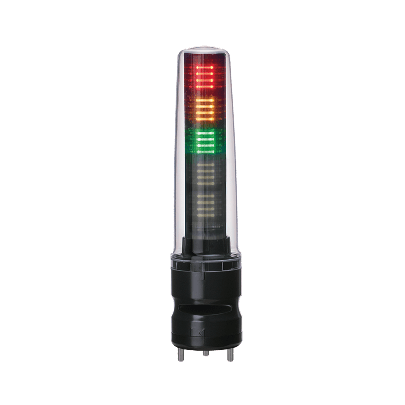 Patlite LS7-302DFBWH-RYGNN 70mm, 3-tier Signal Tower with flashing light and buzzer. Dark gray, direct mount body with flying leads. Red, Amber, Green LED Patlite LS7-302DFBWH-RYGNN 70mm, 3-tier Signal Tower with flashing light and buzzer. Dark gray, direct mount body with flying leads. Red, Amber, Green LED