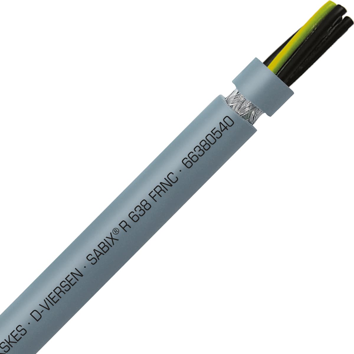 SAB 66380540 SABIX R 638 FRNC - 12 AWG/5c, shielded halogen-free flame retardant rail control cable, CE, RoHS SAB 66380540 SABIX R 638 FRNC - 12 AWG/5c, shielded halogen-free flame retardant rail control cable, CE, RoHS