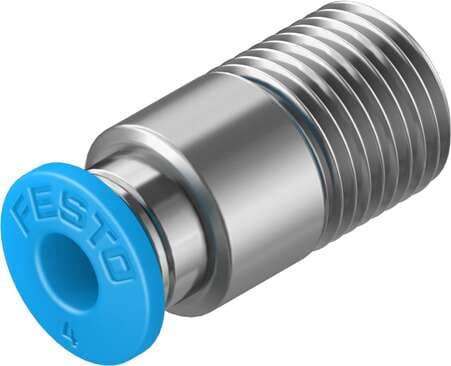 Festo 153012 push-in fitting QS-1/8-4-I male thread with internal hexagon socket. Size: Standard, Nominal size: 2,6 mm, Type of seal on screw-in stud: coating, Assembly position: Any, Container size: 10 Festo 153012 push-in fitting QS-1/8-4-I male thread with internal hexagon socket. Size: Standard, Nominal size: 2,6 mm, Type of seal on screw-in stud: coating, Assembly position: Any, Container size: 10