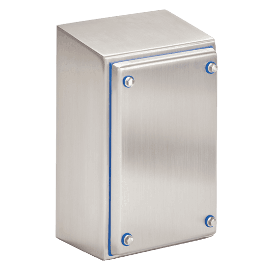 Hoffman HSDS151208SS HyShed Screw Cover Enclosures, Type 4X, 15.13x12.13x8.00, Stainless Steel 304 Hoffman HSDS151208SS HyShed Screw Cover Enclosures, Type 4X, 15.13x12.13x8.00, Stainless Steel 304