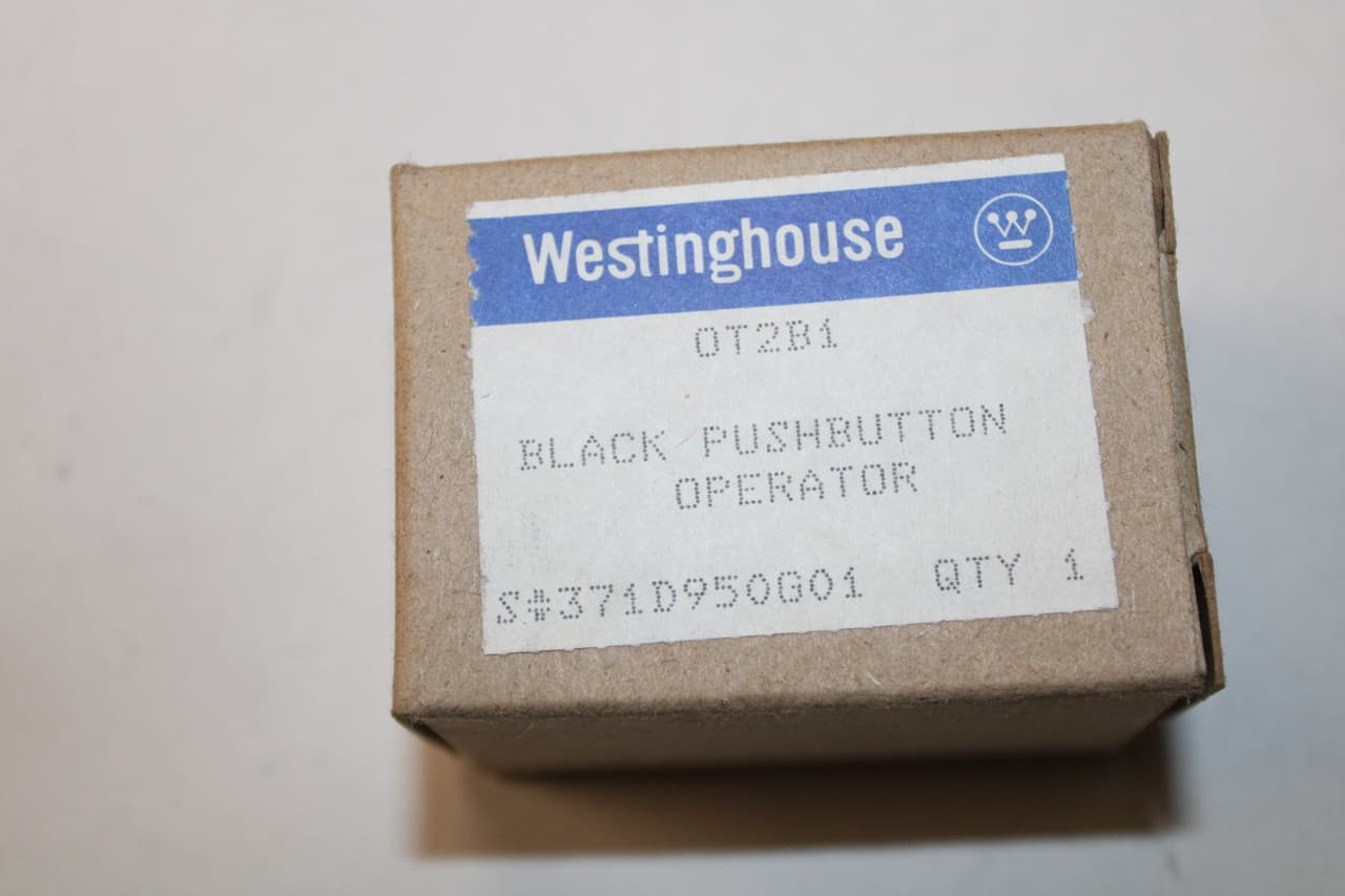 Westinghouse OT2B1 Westinghouse OT2B1 Pushbuttons EA Westinghouse OT2B1 Westinghouse OT2B1 Pushbuttons EA