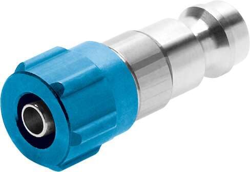 Festo 3326 quick coupling plug KS3-CK-4 For self-closing quick coupling connectors. Nominal size: 2,9 mm, Operating pressure complete temperature range: -0,95 - 12 bar, Standard nominal flow rate: 158 l/min, Operating medium: Compressed air in accordance with ISO857 Festo 3326 quick coupling plug KS3-CK-4 For self-closing quick coupling connectors. Nominal size: 2,9 mm, Operating pressure complete temperature range: -0,95 - 12 bar, Standard nominal flow rate: 158 l/min, Operating medium: Compressed air in accordance with ISO857
