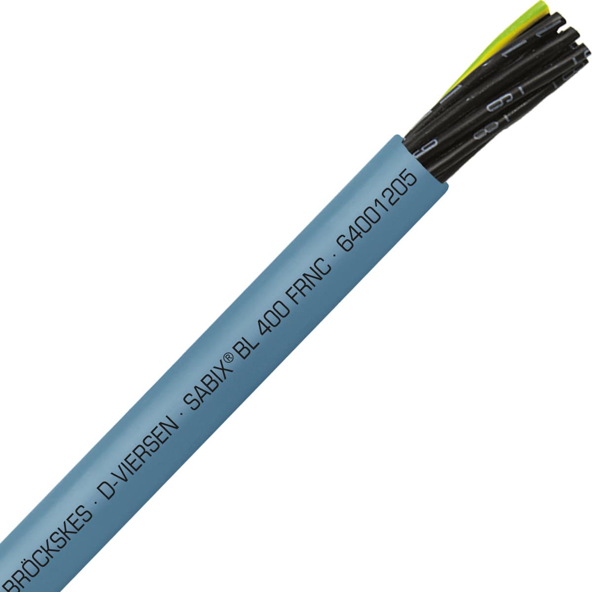 SAB 64001205 SABIX BL 400 FRNC - 20 AWG/12c, halogen-free flame retardant flexible control cable for shipboard, DNV-GL, CE, RoHS SAB 64001205 SABIX BL 400 FRNC - 20 AWG/12c, halogen-free flame retardant flexible control cable for shipboard, DNV-GL, CE, RoHS