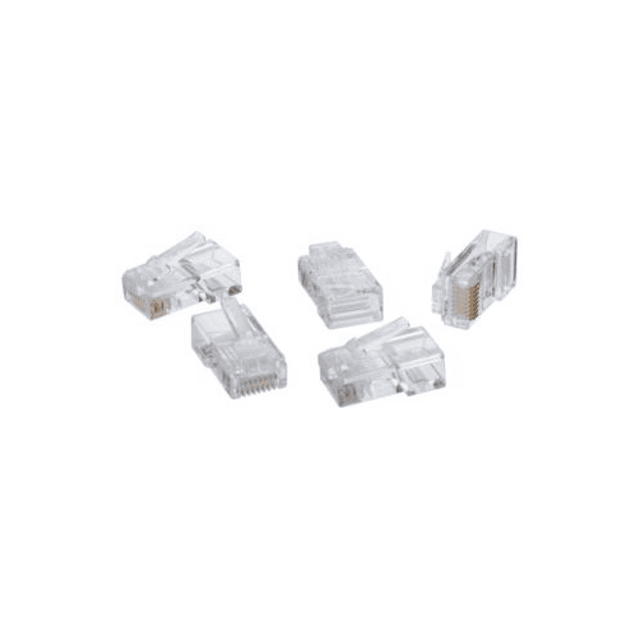 Ideal Industries 85-344 24 AWG Solid/Stranded Copper Conductor Twisted Pair Cable, 50 Micron Gold Plated Contact, RJ11 6-Position 4-Contact, Category 3, Modular Plug (25 per Card) Ideal Industries 85-344 24 AWG Solid/Stranded Copper Conductor Twisted Pair Cable, 50 Micron Gold Plated Contact, RJ11 6-Position 4-Contact, Category 3, Modular Plug (25 per Card)