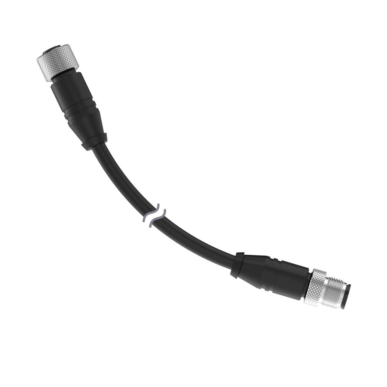 Banner IVURDM-QD-815 Cordset: Double Ended M12; 8-pin Straight Female; 8-pin Straight Male Shielded; 4.57 m 8x24 Dark Green TPE Jacket; Nickel-Plated Brass Coupling Nuts Banner IVURDM-QD-815 Cordset: Double Ended M12; 8-pin Straight Female; 8-pin Straight Male Shielded; 4.57 m 8x24 Dark Green TPE Jacket; Nickel-Plated Brass Coupling Nuts