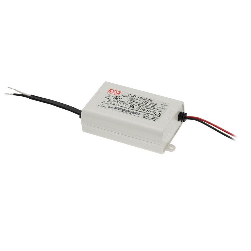 MEAN WELL PCD-16-1400B AC-DC Single output LED driver Constant Current (CC); Output 1.4A at 8-12Vdc; AC phase-cut dimming MEAN WELL PCD-16-1400B AC-DC Single output LED driver Constant Current (CC); Output 1.4A at 8-12Vdc; AC phase-cut dimming