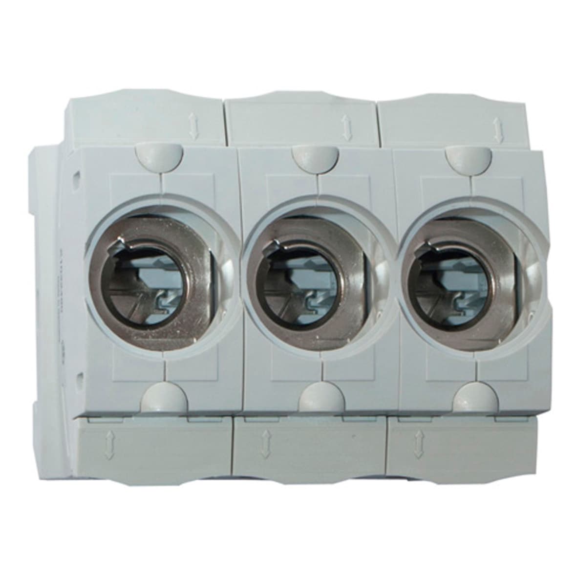 Mersen Z1032492 Z1032492 Mersen - DIN Fuse base Innozed® Size D02 400VAC 250VDC 63A 3-Pole with touch protection DIN rail acc. EN 60715 mounting E18 Mersen Z1032492 Z1032492 Mersen - DIN Fuse base Innozed® Size D02 400VAC 250VDC 63A 3-Pole with touch protection DIN rail acc. EN 60715 mounting E18