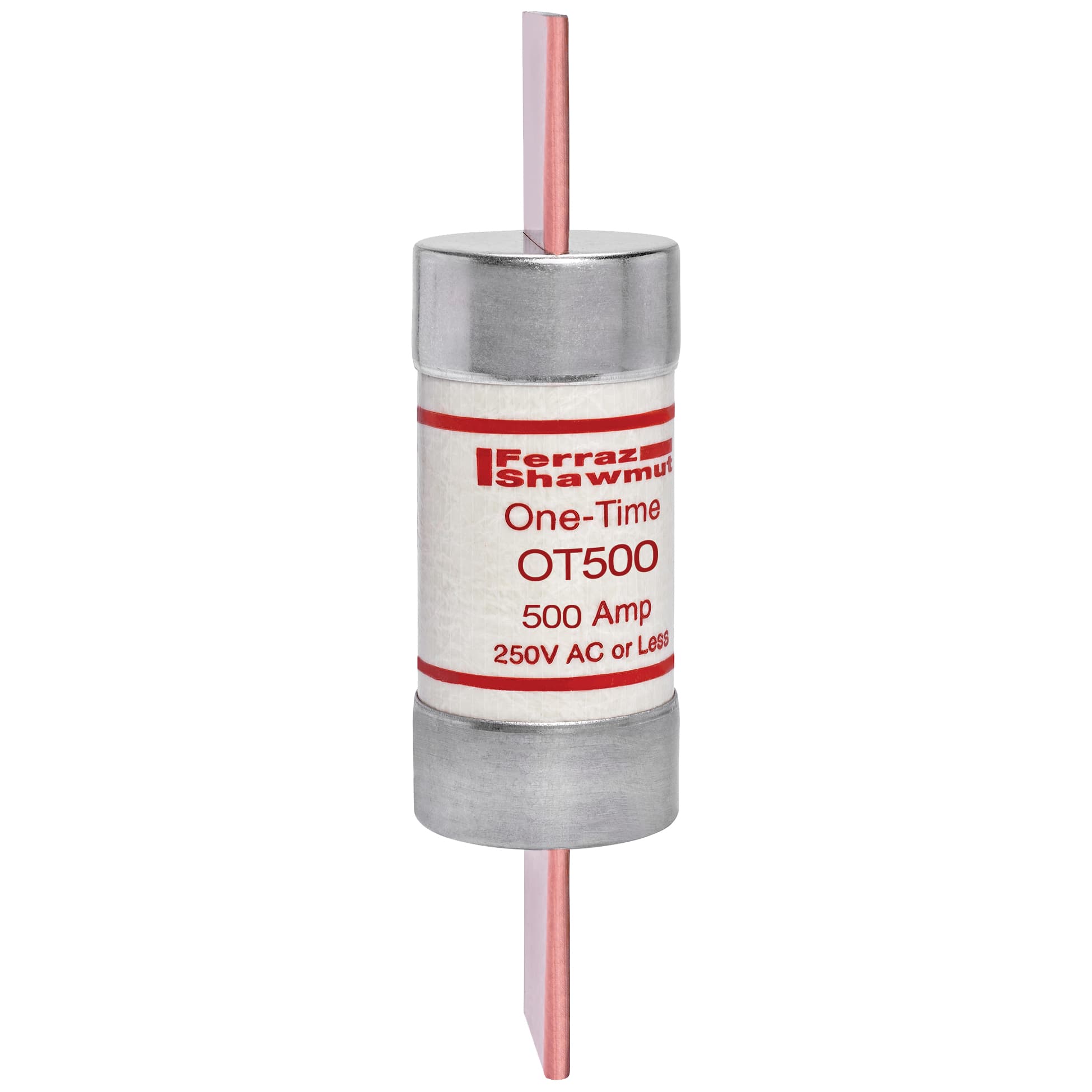 Mersen OT500 OT500 Mersen - Fuse OT - Class K5 - Fast-Acting 250VAC 250VDC 500A Blade Amp-Trap® Mersen OT500 OT500 Mersen - Fuse OT - Class K5 - Fast-Acting 250VAC 250VDC 500A Blade Amp-Trap®