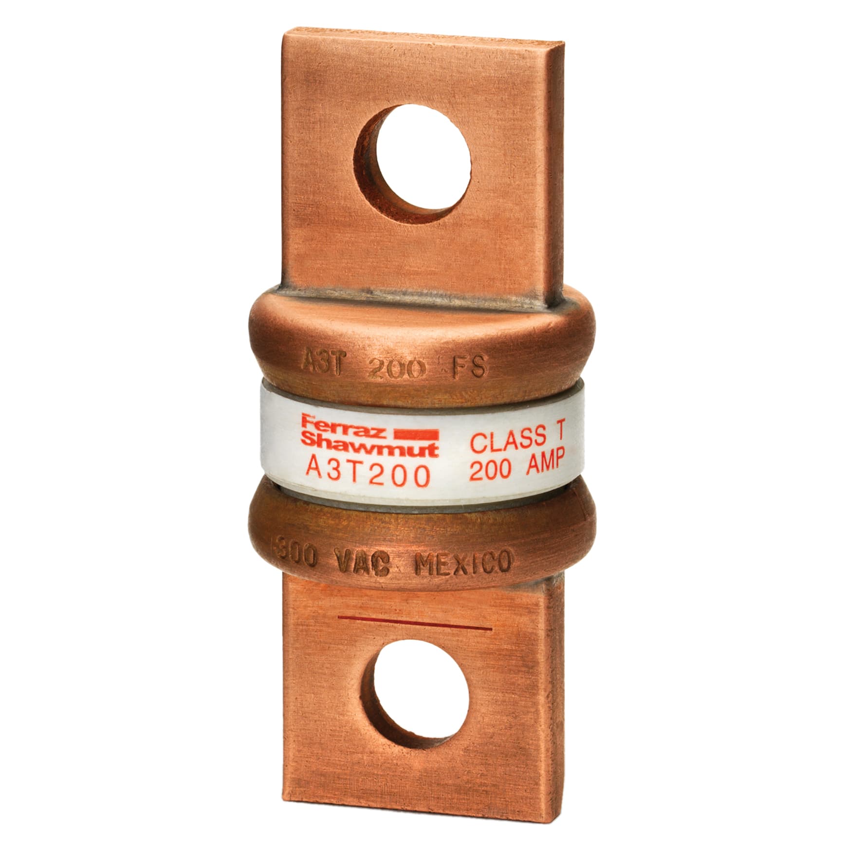 Mersen A3T200 A3T200 Mersen - Fuse A3T - Class T - Fast-Acting 300VAC 160VDC 200A Blade Amp-Trap® Mersen A3T200 A3T200 Mersen - Fuse A3T - Class T - Fast-Acting 300VAC 160VDC 200A Blade Amp-Trap®
