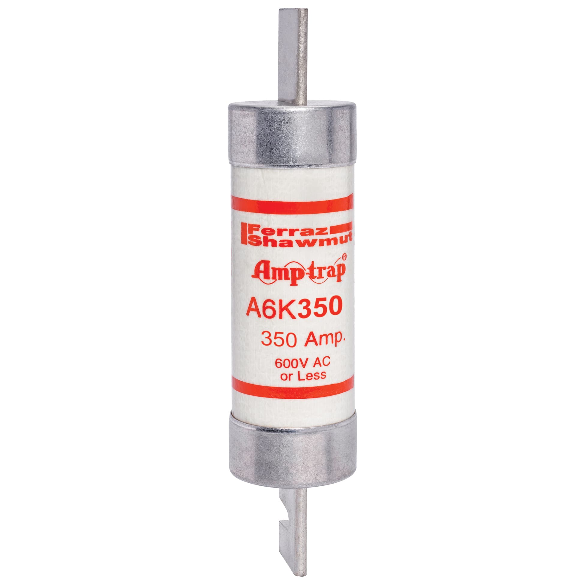 Mersen A6K350R A6K350R Mersen - Fuse A6K-R - Class RK1 - Fast-Acting 600VAC 300VDC 350A Blade Amp-Trap® Mersen A6K350R A6K350R Mersen - Fuse A6K-R - Class RK1 - Fast-Acting 600VAC 300VDC 350A Blade Amp-Trap®