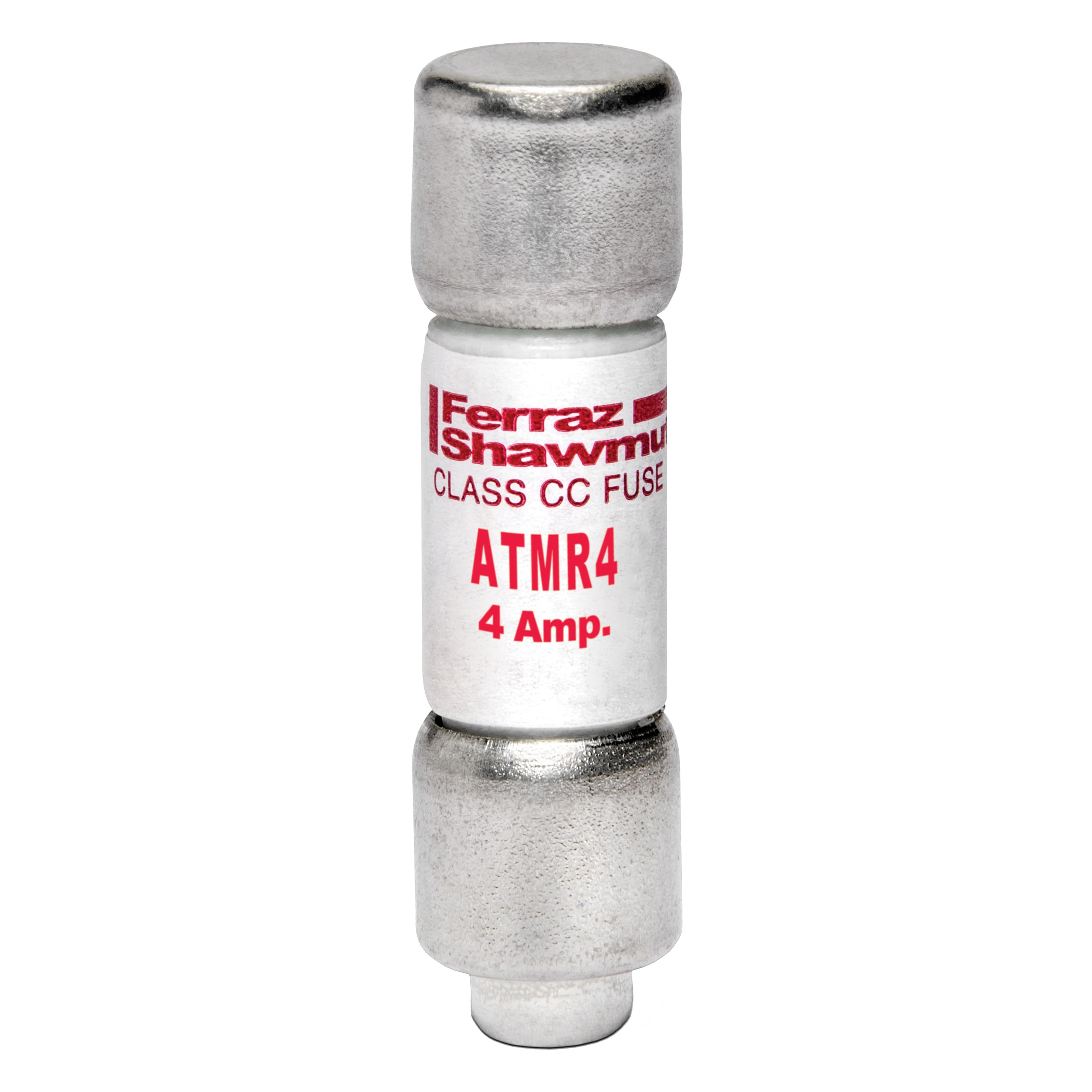 Mersen ATMR4 ATMR4 Mersen - Fuse ATMR - Class CC - Fast-Acting 600VAC 600VDC 4A Ferrule Amp-Trap® Mersen ATMR4 ATMR4 Mersen - Fuse ATMR - Class CC - Fast-Acting 600VAC 600VDC 4A Ferrule Amp-Trap®