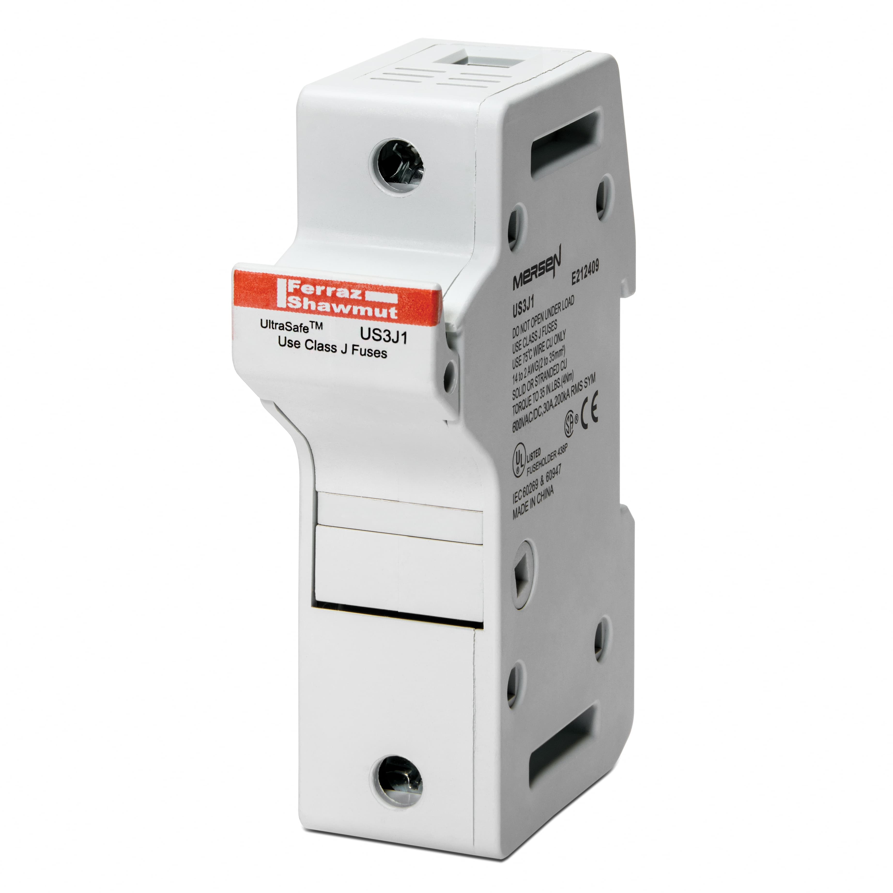 Mersen US3J3I US3J3I Mersen - Fuse Holder UltraSafe™ 600VAC 600VDC Class J 30A 3-Pole LED Pressure Plate IP65 Mersen US3J3I US3J3I Mersen - Fuse Holder UltraSafe™ 600VAC 600VDC Class J 30A 3-Pole LED Pressure Plate IP65