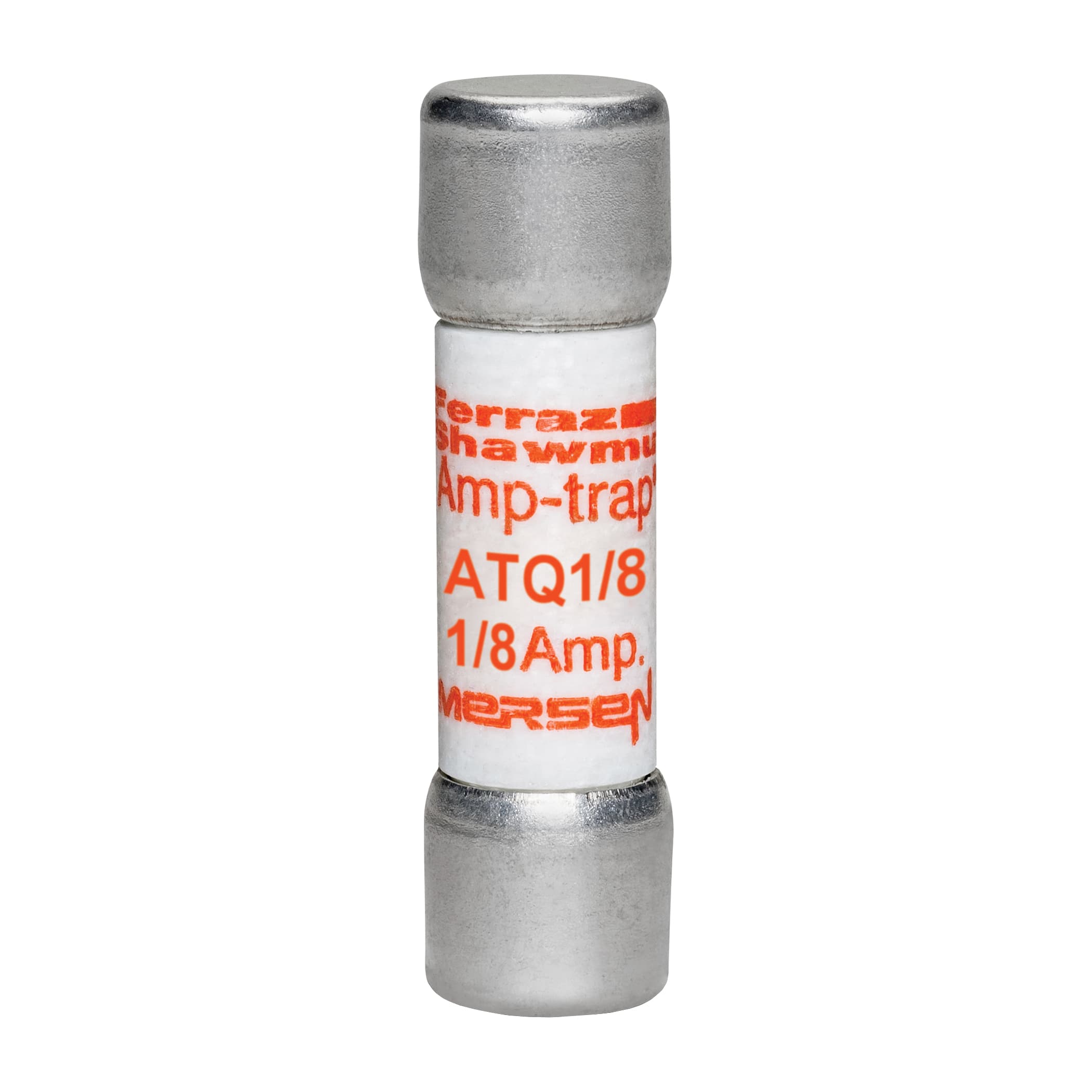 Mersen ATQ1/8 ATQ1/8 Mersen - Fuse ATQ - Midget - Time-Delay 500VAC 0.125A Ferrule Amp-Trap® Mersen ATQ1/8 ATQ1/8 Mersen - Fuse ATQ - Midget - Time-Delay 500VAC 0.125A Ferrule Amp-Trap®
