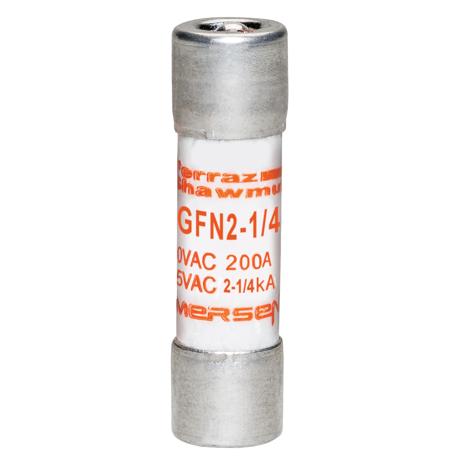 Mersen GFN2-1/4 GFN2-1/4 Mersen - Fuse GFN - Midget - Time-Delay 250VAC 2.25A Ferrule Visual Indicator Mersen GFN2-1/4 GFN2-1/4 Mersen - Fuse GFN - Midget - Time-Delay 250VAC 2.25A Ferrule Visual Indicator