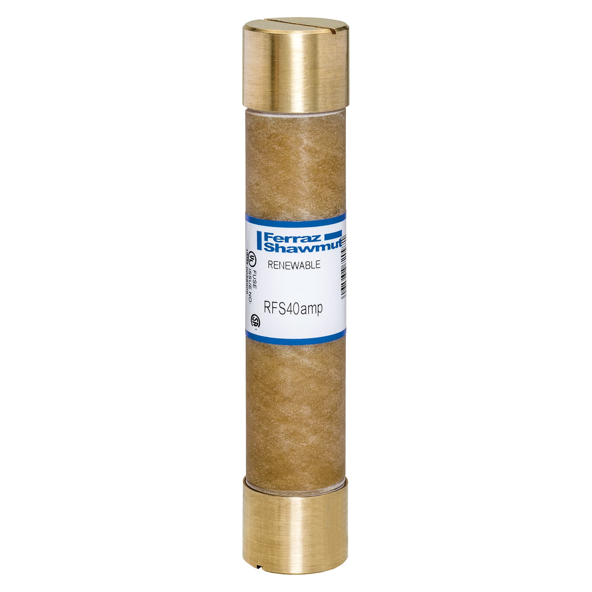 Mersen RFS40 RFS40 Mersen - Fuse RFS - Class H - Fast-Acting 600VAC 40A Ferrule Mersen RFS40 RFS40 Mersen - Fuse RFS - Class H - Fast-Acting 600VAC 40A Ferrule