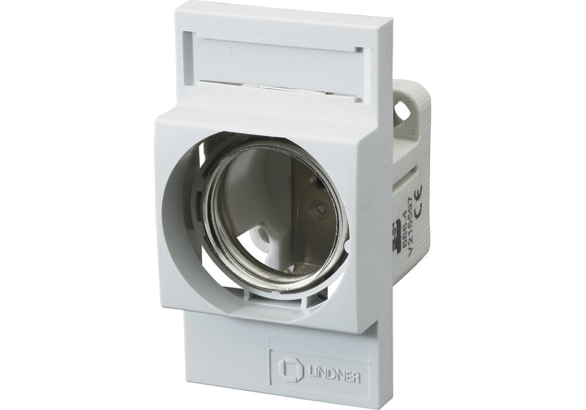 Mersen C216110 C216110 Mersen - DIN Fuse base Size DIII 500VAC 500VDC 63A 1-Pole with touch protection DIN Rail mounting Mersen C216110 C216110 Mersen - DIN Fuse base Size DIII 500VAC 500VDC 63A 1-Pole with touch protection DIN Rail mounting