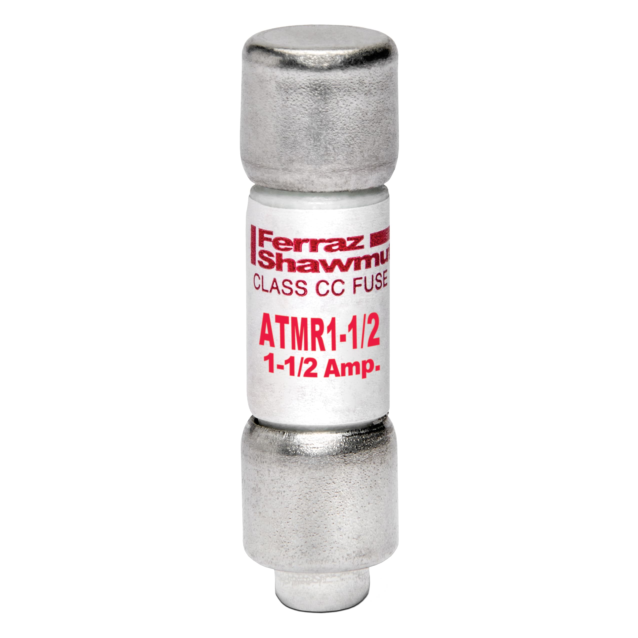 Mersen ATMR1-1/2 ATMR1-1/2 Mersen - Fuse ATMR - Class CC - Fast-Acting 600VAC 600VDC 1.5A Ferrule Amp-Trap® Mersen ATMR1-1/2 ATMR1-1/2 Mersen - Fuse ATMR - Class CC - Fast-Acting 600VAC 600VDC 1.5A Ferrule Amp-Trap®