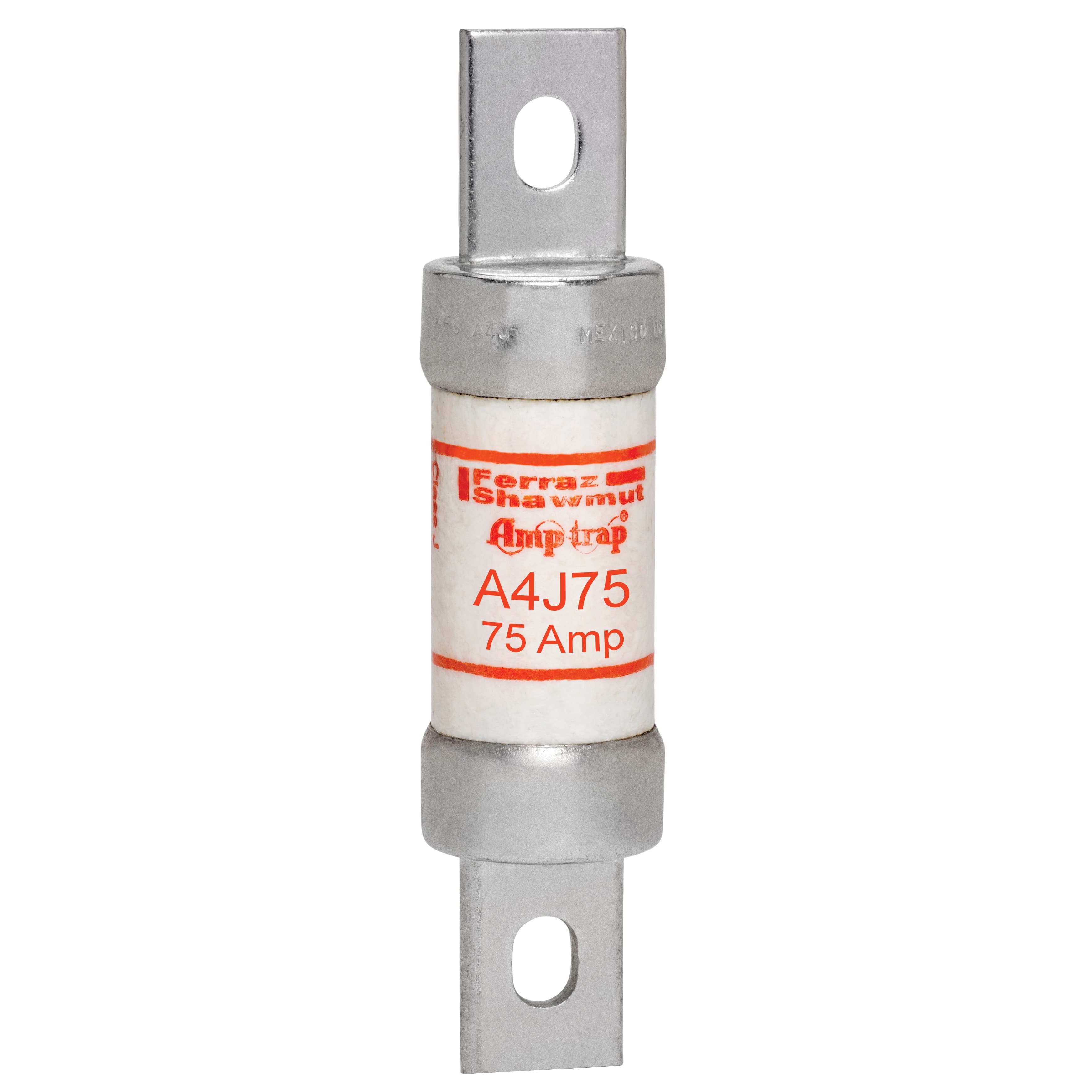 Mersen A4J75 A4J75 Mersen - Fuse A4J - Class J - Fast-Acting 600VAC 300VDC 75A Blade Amp-Trap® Mersen A4J75 A4J75 Mersen - Fuse A4J - Class J - Fast-Acting 600VAC 300VDC 75A Blade Amp-Trap®