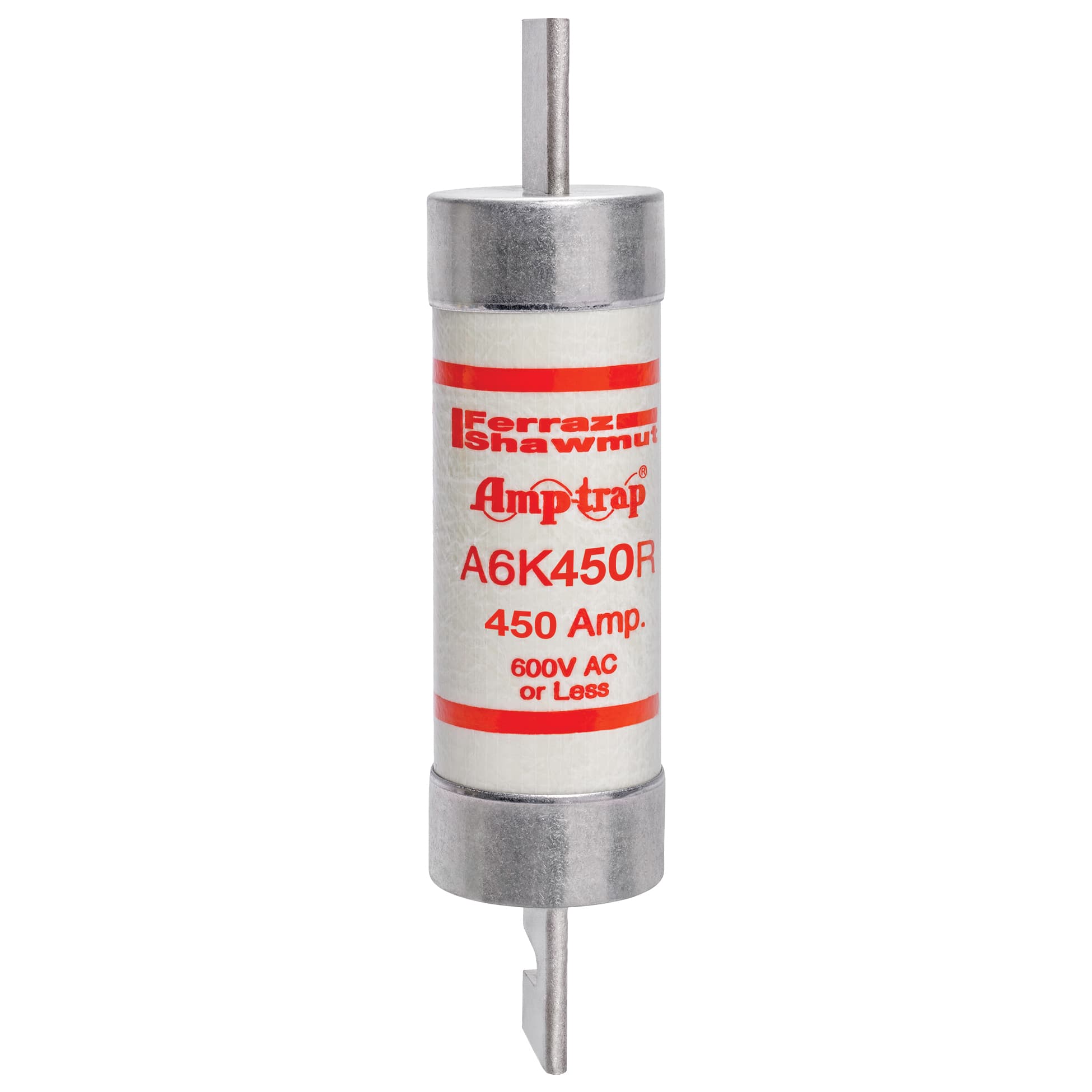 Mersen A6K450R A6K450R Mersen - Fuse A6K-R - Class RK1 - Fast-Acting 600VAC 300VDC 450A Blade Amp-Trap® Mersen A6K450R A6K450R Mersen - Fuse A6K-R - Class RK1 - Fast-Acting 600VAC 300VDC 450A Blade Amp-Trap®