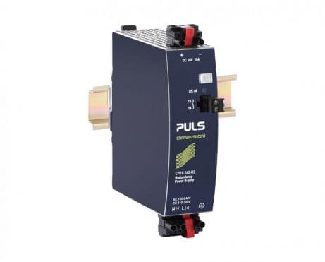 Puls CP10.242-R2 Power supply with integrated decoupling function, 240W, AC 100-240V | DC 110-300V input, 1 phase, 24Vdc output, 10A, hot swappable, enhanced DC input Puls CP10.242-R2 Power supply with integrated decoupling function, 240W, AC 100-240V | DC 110-300V input, 1 phase, 24Vdc output, 10A, hot swappable, enhanced DC input