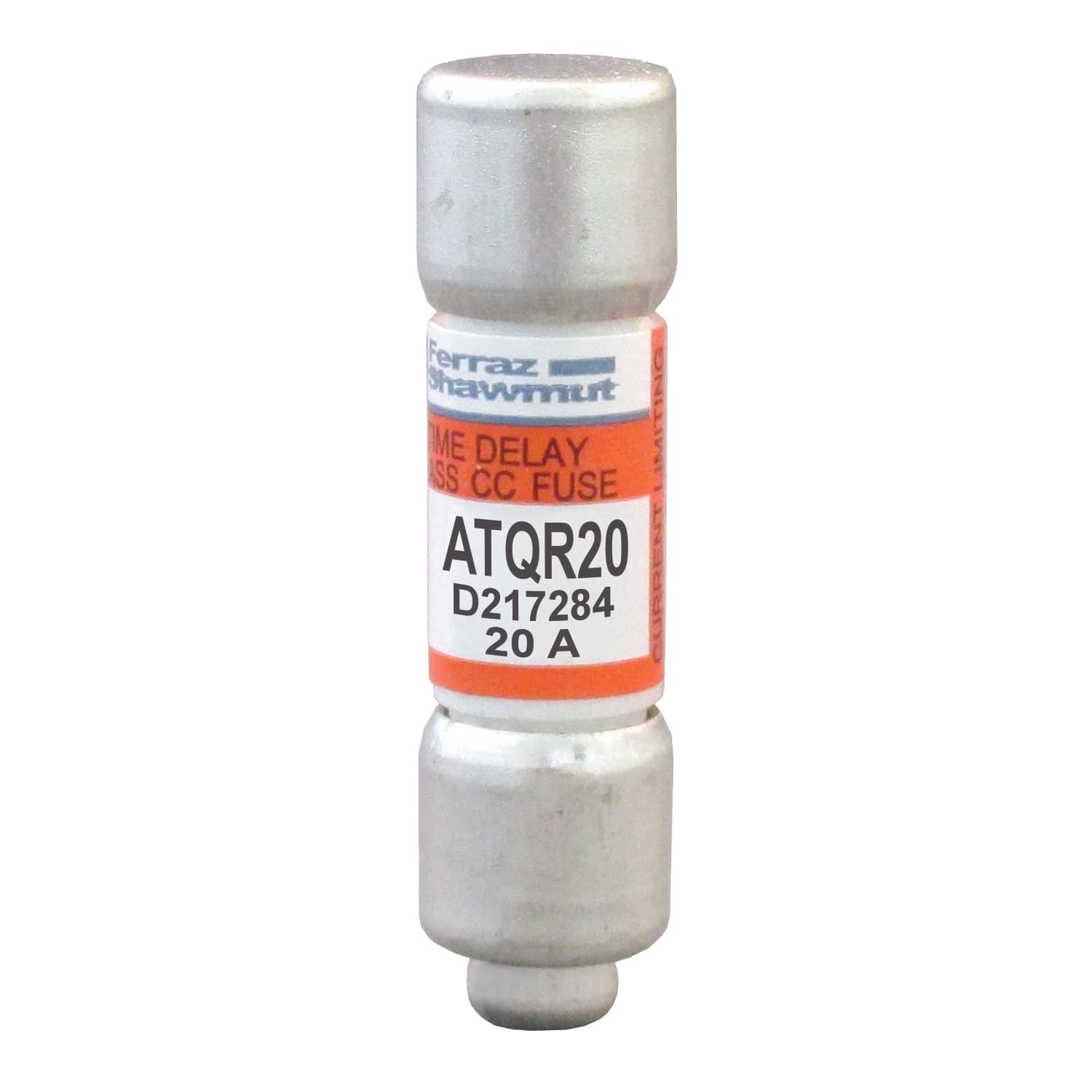 Mersen ATQR20 ATQR20 Mersen - Fuse ATQR - Class CC - Time-Delay 600VAC 300VDC 20A Ferrule Amp-Trap 2000® Mersen ATQR20 ATQR20 Mersen - Fuse ATQR - Class CC - Time-Delay 600VAC 300VDC 20A Ferrule Amp-Trap 2000®