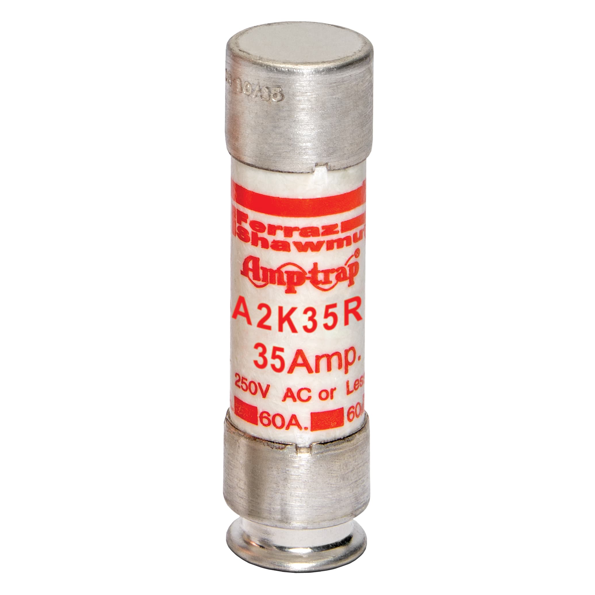 Mersen A2K35R A2K35R Mersen - Fuse A2K-R - Class RK1 - Fast-Acting 250VAC 250VDC 35A Ferrule Amp-Trap® Mersen A2K35R A2K35R Mersen - Fuse A2K-R - Class RK1 - Fast-Acting 250VAC 250VDC 35A Ferrule Amp-Trap®