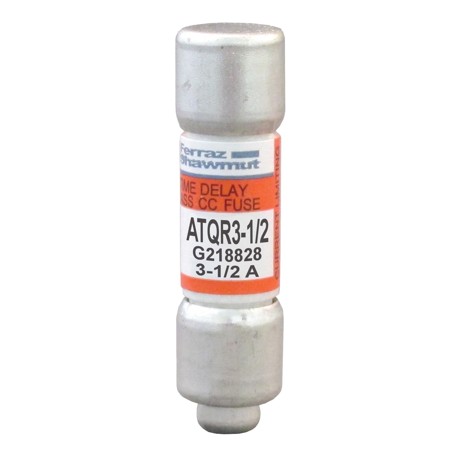 Mersen ATQR3-1/2 ATQR3-1/2 Mersen - Fuse ATQR - Class CC - Time-Delay 600VAC 300VDC 3.5A Ferrule Amp-Trap 2000® Mersen ATQR3-1/2 ATQR3-1/2 Mersen - Fuse ATQR - Class CC - Time-Delay 600VAC 300VDC 3.5A Ferrule Amp-Trap 2000®