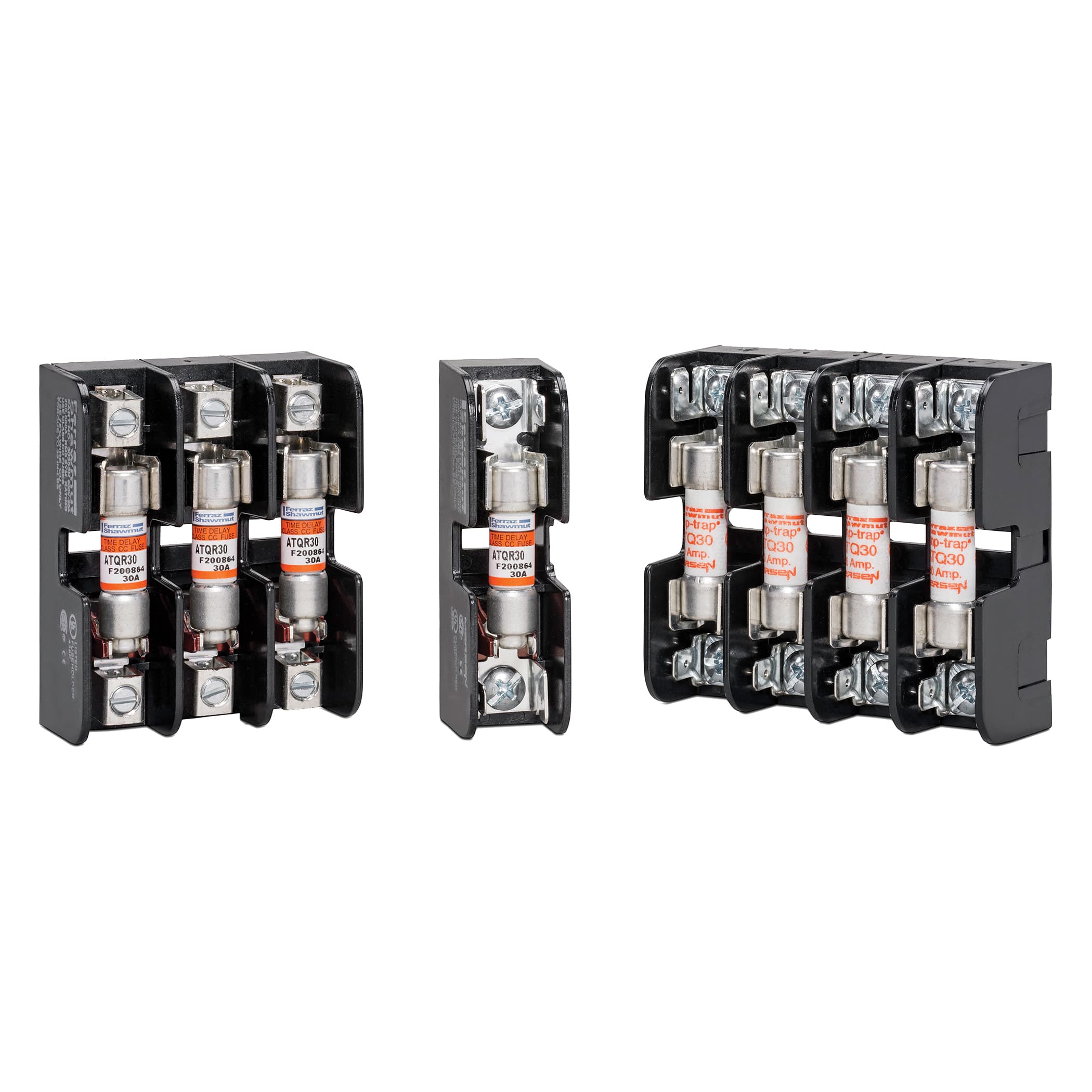 Mersen 30353 30353 Mersen - Fuse Block 600VAC 600VDC Midget 30A 3-Pole Box Mersen 30353 30353 Mersen - Fuse Block 600VAC 600VDC Midget 30A 3-Pole Box