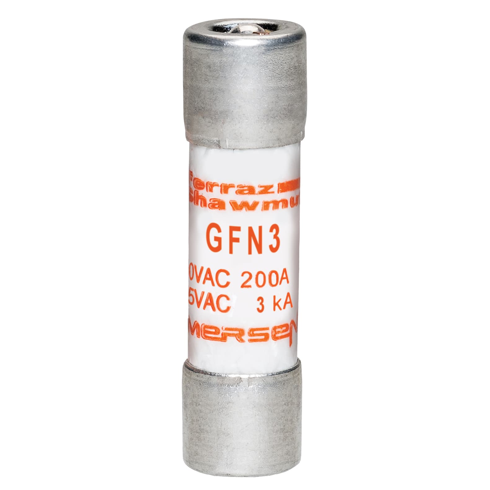 Mersen GFN3 GFN3 Mersen - Fuse GFN - Midget - Time-Delay 250VAC 3A Ferrule Visual Indicator Mersen GFN3 GFN3 Mersen - Fuse GFN - Midget - Time-Delay 250VAC 3A Ferrule Visual Indicator