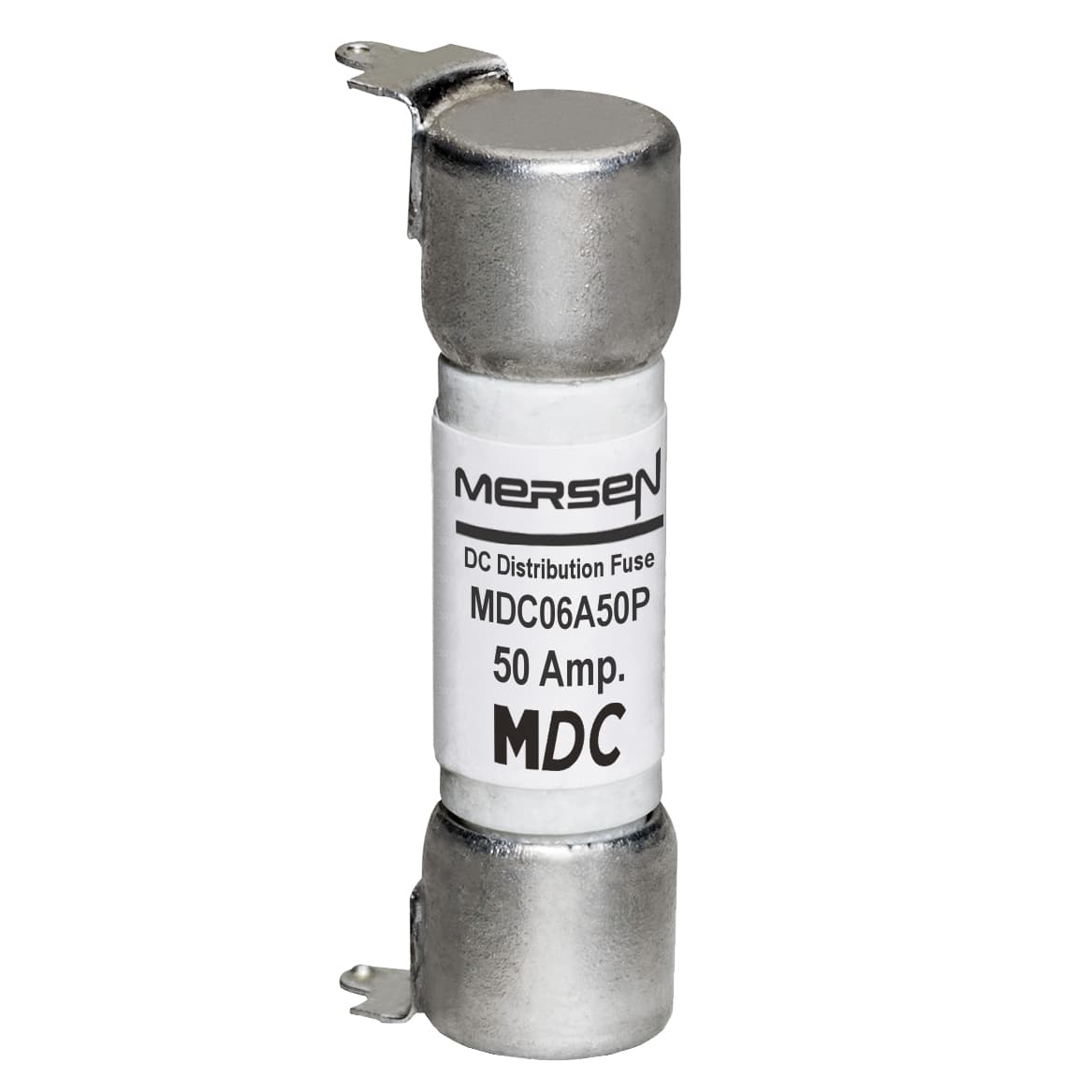 Mersen MDC06A50P MDC06A50P Mersen Fuse MDC06A - DC Distribution 600VAC 600VDC 50A Type Auxiliary Slot Mount Mersen MDC06A50P MDC06A50P Mersen Fuse MDC06A - DC Distribution 600VAC 600VDC 50A Type Auxiliary Slot Mount