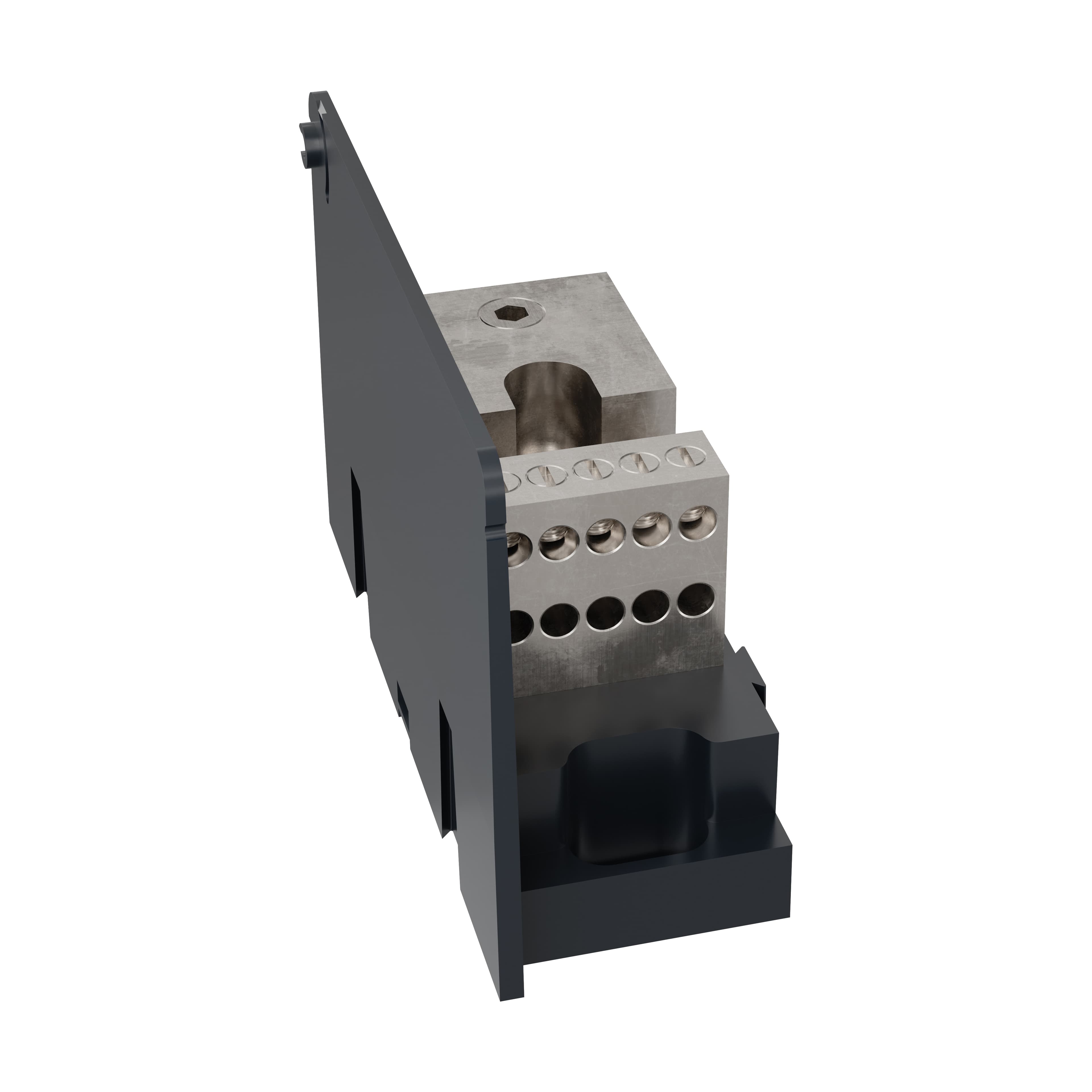 Mersen MPDB67590 MPDB67590 Mersen Open-Style PDB UL 1953 1000V 135A Tin-plated Aluminum - 175A Adder 1 - 10 openings; 2/0-#14 --- #6-#14 Box to Box Mersen MPDB67590 MPDB67590 Mersen Open-Style PDB UL 1953 1000V 135A Tin-plated Aluminum - 175A Adder 1 - 10 openings; 2/0-#14 --- #6-#14 Box to Box