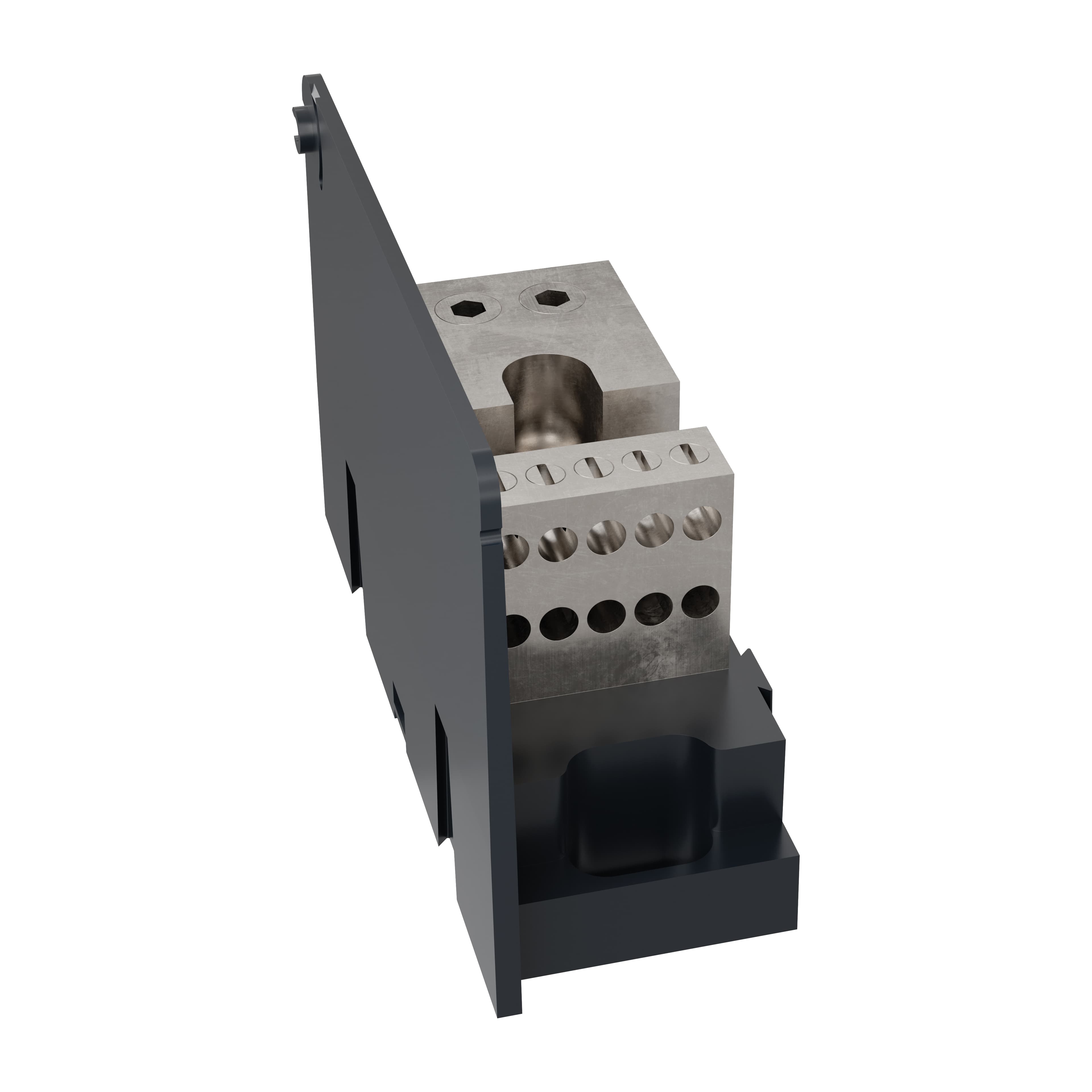 Mersen MPDB67530 MPDB67530 Mersen Open-Style PDB UL 1953 1000V 270A Tin-plated Aluminum - 350A Adder 2 - 10 openings; 2/0-#14 --- #6-#14 Box to Box Mersen MPDB67530 MPDB67530 Mersen Open-Style PDB UL 1953 1000V 270A Tin-plated Aluminum - 350A Adder 2 - 10 openings; 2/0-#14 --- #6-#14 Box to Box