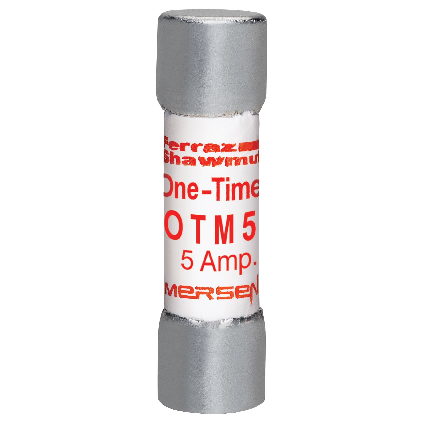 Mersen OTM5 OTM5 Mersen - Fuse OTM - Midget - Fast-Acting 250VAC 5A Ferrule Amp-Trap® Mersen OTM5 OTM5 Mersen - Fuse OTM - Midget - Fast-Acting 250VAC 5A Ferrule Amp-Trap®