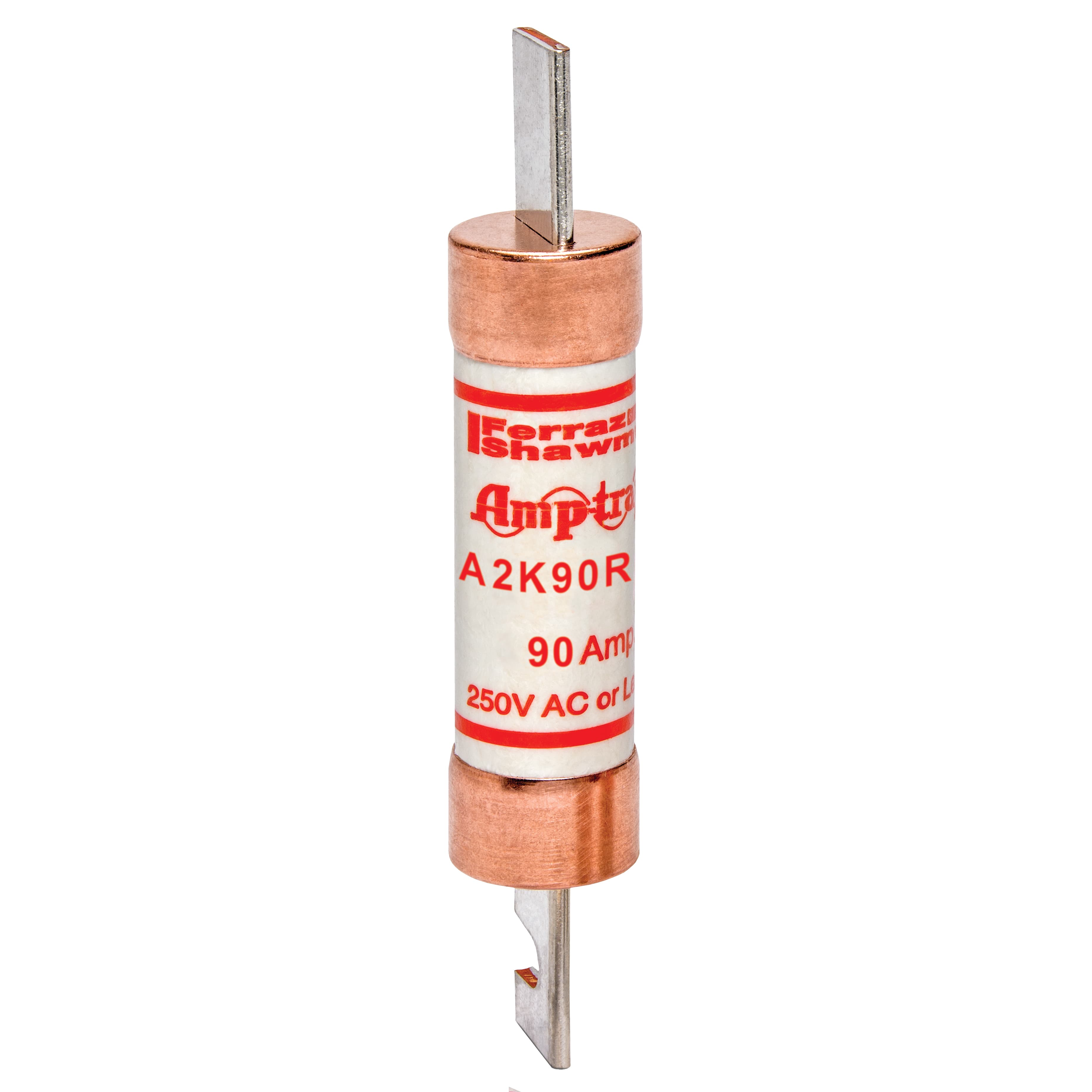 Mersen A2K90R A2K90R Mersen - Fuse A2K-R - Class RK1 - Fast-Acting 250VAC 250VDC 90A Blade Amp-Trap® Mersen A2K90R A2K90R Mersen - Fuse A2K-R - Class RK1 - Fast-Acting 250VAC 250VDC 90A Blade Amp-Trap®