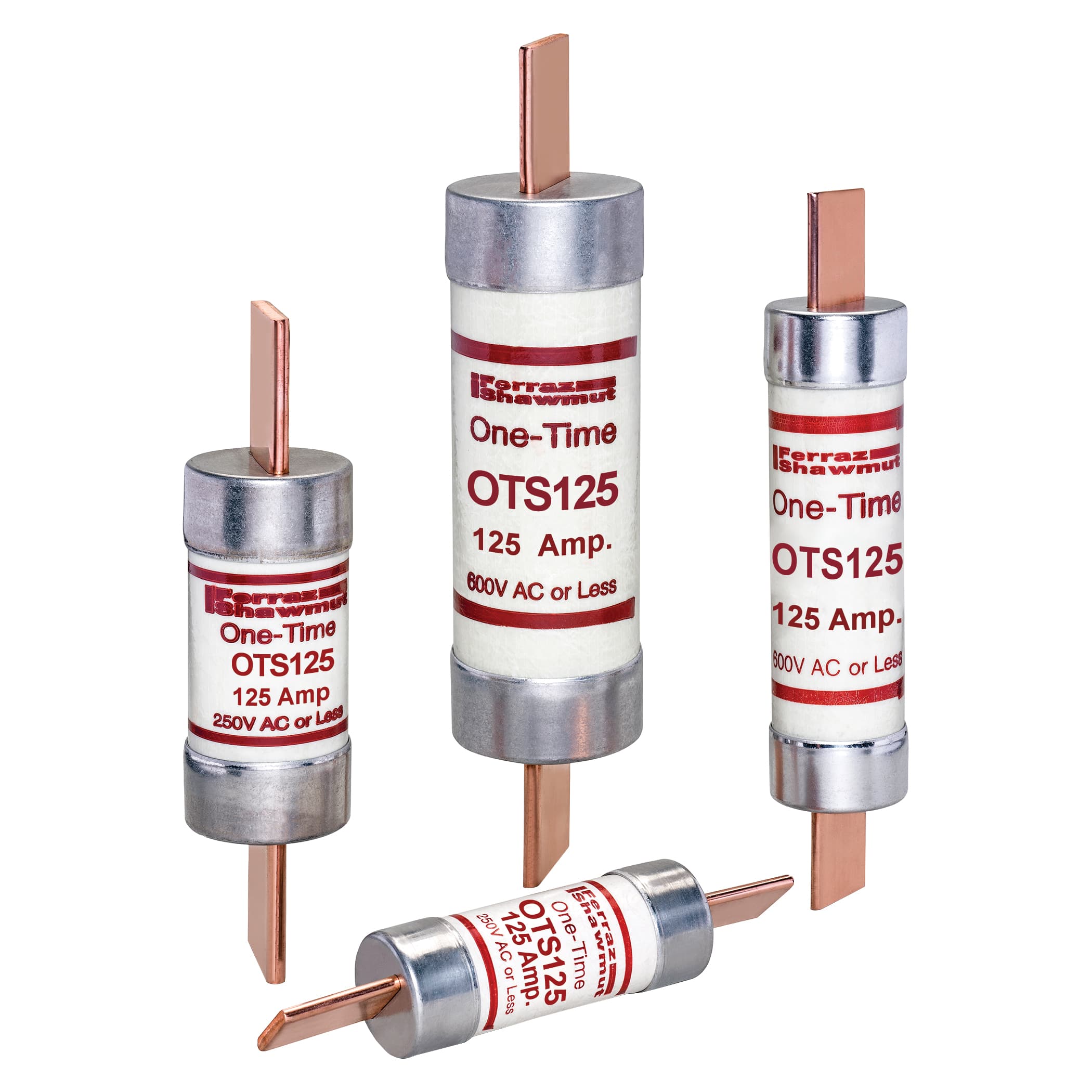 Mersen OTS125 OTS125 Mersen - Fuse OTS - Class K5 - Fast-Acting 600VAC 300VDC 125A Blade Amp-Trap® Mersen OTS125 OTS125 Mersen - Fuse OTS - Class K5 - Fast-Acting 600VAC 300VDC 125A Blade Amp-Trap®