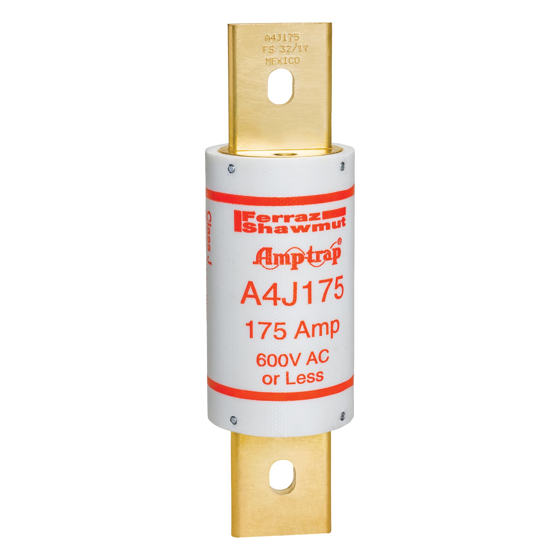 Mersen A4J175 A4J175 Mersen - Fuse A4J - Class J - Fast-Acting 600VAC 300VDC 175A Blade Amp-Trap® Mersen A4J175 A4J175 Mersen - Fuse A4J - Class J - Fast-Acting 600VAC 300VDC 175A Blade Amp-Trap®