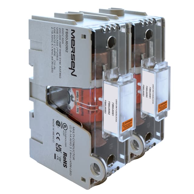 FB60J60B2 Part Image. Manufactured by Mersen.