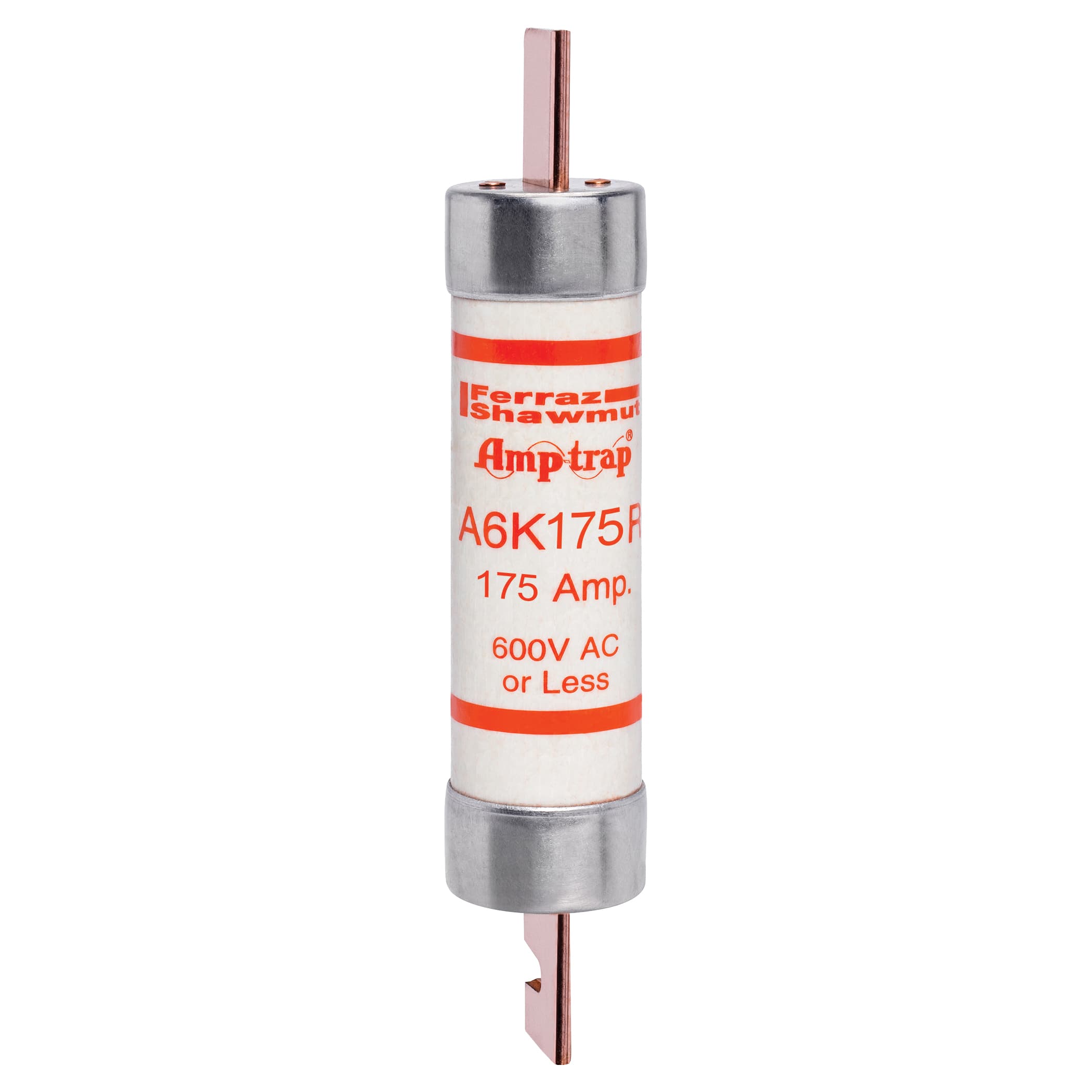 Mersen A6K175R A6K175R Mersen - Fuse A6K-R - Class RK1 - Fast-Acting 600VAC 300VDC 175A Blade Amp-Trap® Mersen A6K175R A6K175R Mersen - Fuse A6K-R - Class RK1 - Fast-Acting 600VAC 300VDC 175A Blade Amp-Trap®