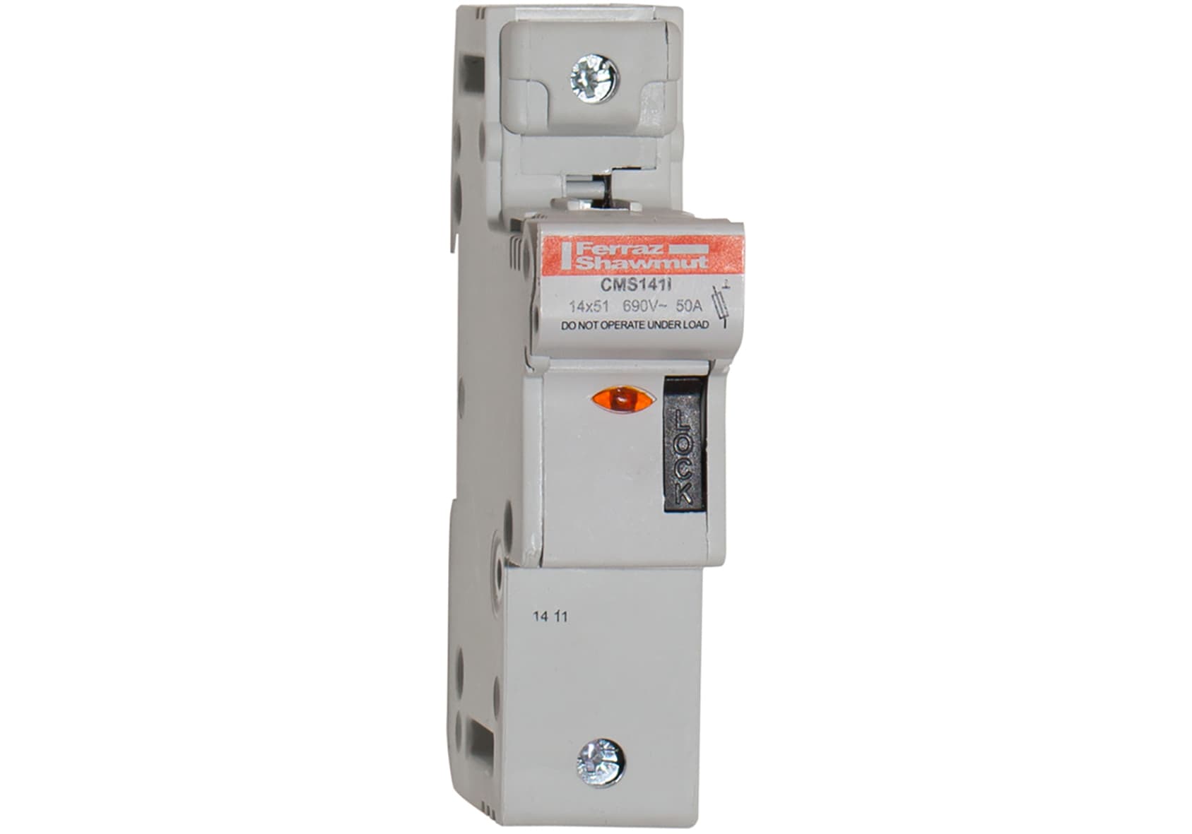 Mersen L331049 L331049 Mersen - Fuse Holder Modulostar® Size 14x51 IEC 690VAC 690VDC 1-Pole With Visual Indicator IP20 Mersen L331049 L331049 Mersen - Fuse Holder Modulostar® Size 14x51 IEC 690VAC 690VDC 1-Pole With Visual Indicator IP20
