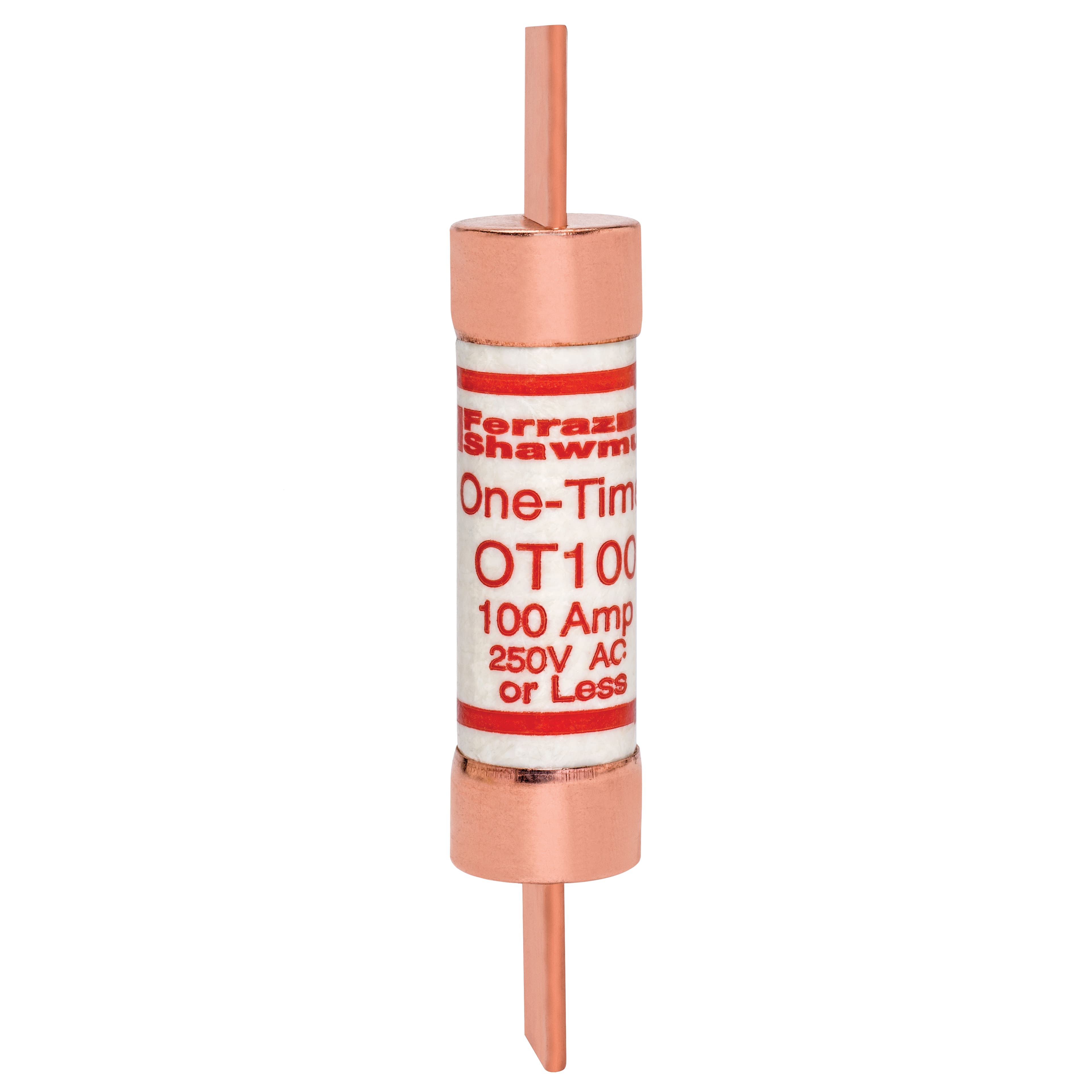 Mersen OT100 OT100 Mersen - Fuse OT - Class K5 - Fast-Acting 250VAC 250VDC 100A Blade Amp-Trap® Mersen OT100 OT100 Mersen - Fuse OT - Class K5 - Fast-Acting 250VAC 250VDC 100A Blade Amp-Trap®
