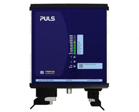 Puls FPT500.241-002-101 PULS FPT500.241-002-101 is a power supply unit from the FPT500 Basic 3AC series designed for field AC/DC power supply or conversion. It features a DC-OK relay contact output within an aluminium housing and utilizes a HanQ4/2 female connector for input, a 5-pin M12 connector for DC-OK, and a HanQ4/0 connector for output. This unit offers protection against output overvoltage, overload, short-circuit, and over-temperature, with specific mechanisms for handling heavy overloads and automatic restarts under certain conditions. It does not support series or parallel operation and is designed to resist back-feeding loads up to 35V / 4J. The rated current is 20.8A at 24Vdc, with a supply voltage range of 323Vac-552Vac across various nominal voltages and frequencies. It is designed for hanging or screw mounting, operates within an ambient air temperature range of -25 to +70°C, and offers IP65 and IP67 protection. The unit operates on a 3-phase network, with specific current consumption and efficiency ratings based on input voltage. It provides a rated power of 600W to 350W depending on the operating temperature, with short-term power availability up to 1000W. The output voltage is adjustable between 24Vdc and 28Vdc, with a specified electrical durability and power dissipation/losses under different conditions. Puls FPT500.241-002-101 PULS FPT500.241-002-101 is a power supply unit from the FPT500 Basic 3AC series designed for field AC/DC power supply or conversion. It features a DC-OK relay contact output within an aluminium housing and utilizes a HanQ4/2 female connector for input, a 5-pin M12 connector for DC-OK, and a HanQ4/0 connector for output. This unit offers protection against output overvoltage, overload, short-circuit, and over-temperature, with specific mechanisms for handling heavy overloads and automatic restarts under certain conditions. It does not support series or parallel operation and is designed to resist back-feeding loads up to 35V / 4J. The rated current is 20.8A at 24Vdc, with a supply voltage range of 323Vac-552Vac across various nominal voltages and frequencies. It is designed for hanging or screw mounting, operates within an ambient air temperature range of -25 to +70°C, and offers IP65 and IP67 protection. The unit operates on a 3-phase network, with specific current consumption and efficiency ratings based on input voltage. It provides a rated power of 600W to 350W depending on the operating temperature, with short-term power availability up to 1000W. The output voltage is adjustable between 24Vdc and 28Vdc, with a specified electrical durability and power dissipation/losses under different conditions.