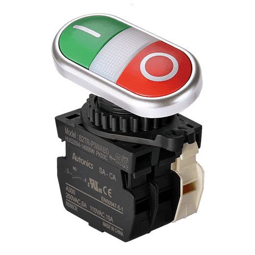 Autonics S2TR-P3WABD S2TR-P3WABD Autonics - CONTROL SWITCH, S2TR Series Autonics S2TR-P3WABD S2TR-P3WABD Autonics - CONTROL SWITCH, S2TR Series