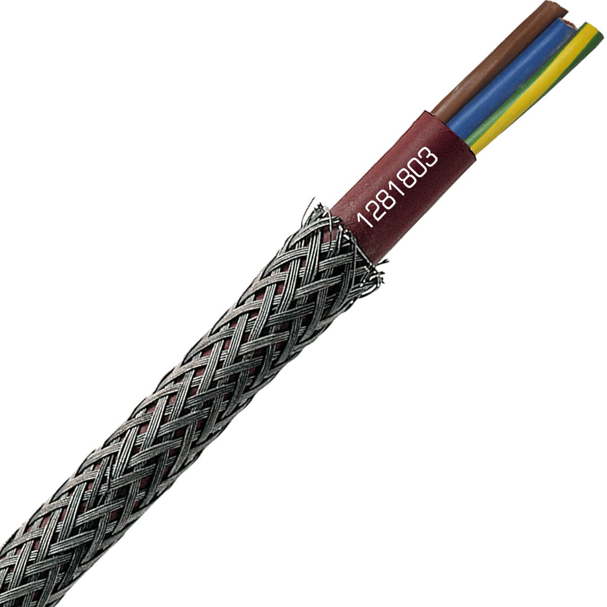 SAB 1281803 SC 600 HDTRS - 18 AWG/3c, high temperature steel wire shield silicone cable, UL CSA, CE, RoHS SAB 1281803 SC 600 HDTRS - 18 AWG/3c, high temperature steel wire shield silicone cable, UL CSA, CE, RoHS