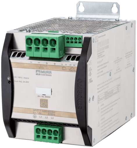 Murr Elektronik 85698 85698 Murrelektronik - Emparro 40-3x360-500/24 S, Screw mounting Murr Elektronik 85698 85698 Murrelektronik - Emparro 40-3x360-500/24 S, Screw mounting