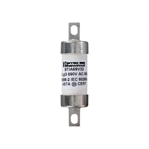 Mersen P1019258 Offset Tag fuse-links gG BTIA 690VAC/460VDC 32A Mersen P1019258 Offset Tag fuse-links gG BTIA 690VAC/460VDC 32A