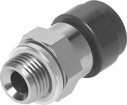 Festo 186315 push-in fitting QS-V0-G1/8-8 male thread with external hexagon. Size: Standard, Nominal size: 6 mm, Material fire test: (* UL94 V-0 (housing), * UL94 V-0 (releasing ring)), Type of seal on screw-in stud: Sealing ring, Design structure: Push/pull principle Festo 186315 push-in fitting QS-V0-G1/8-8 male thread with external hexagon. Size: Standard, Nominal size: 6 mm, Material fire test: (* UL94 V-0 (housing), * UL94 V-0 (releasing ring)), Type of seal on screw-in stud: Sealing ring, Design structure: Push/pull principle