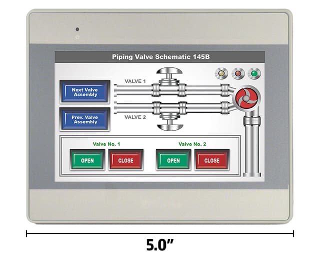 HMI5043DL Part Image. Manufactured by Maple Systems.