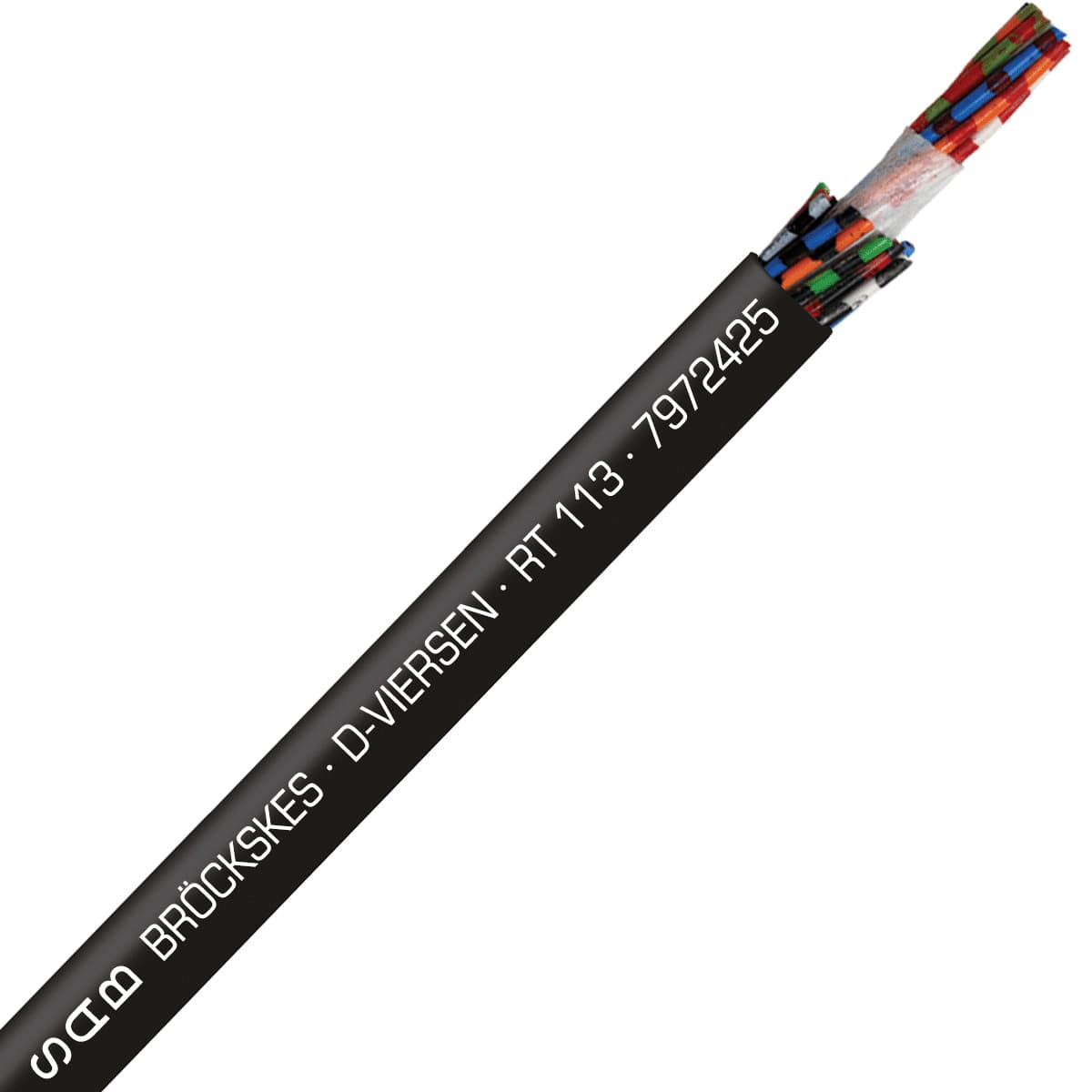 SAB 7972425 RT 113 - 24 AWG/25c, Torsional PVC cable for moderate stress, +/-270° torsion SAB 7972425 RT 113 - 24 AWG/25c, Torsional PVC cable for moderate stress, +/-270° torsion