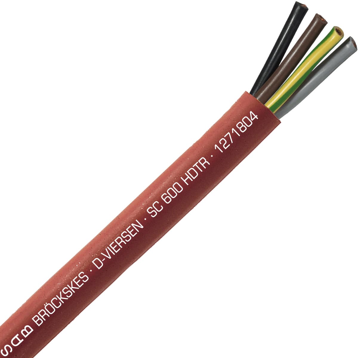 SAB 1271804 SC 600 HDTR - 18 AWG/4c, tear resistant high temperature silicone cable, UL, CSA, CE, RoHS SAB 1271804 SC 600 HDTR - 18 AWG/4c, tear resistant high temperature silicone cable, UL, CSA, CE, RoHS
