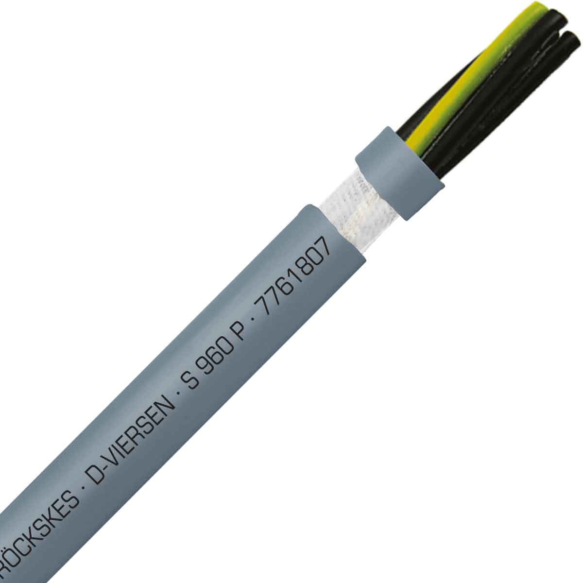 SAB 7761807 S 960 P - 18 AWG/7c, tear & oil resistant continuous flex PUR control cable, UL, CSA, CE, RoHS SAB 7761807 S 960 P - 18 AWG/7c, tear & oil resistant continuous flex PUR control cable, UL, CSA, CE, RoHS
